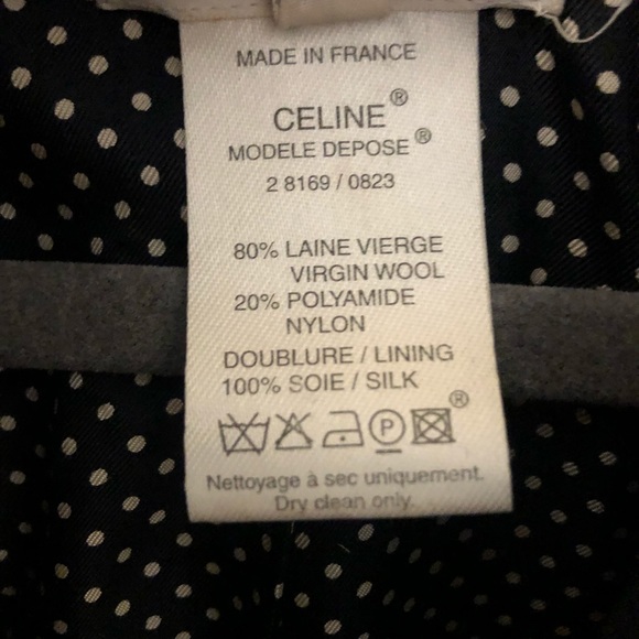 Vintage Celine Coat with Gold Trim - Picture 4 of 9